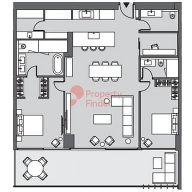 2 Bedroom Penthouse