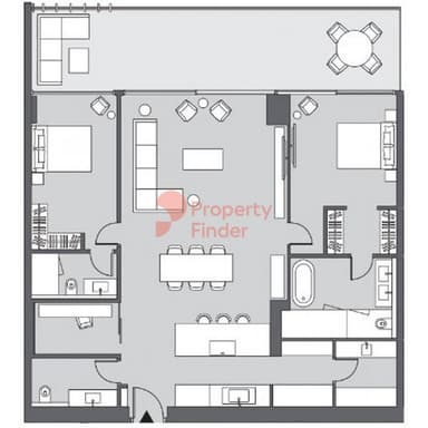 2 Bedroom Penthouse