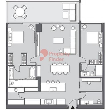 2 Bedroom Penthouse