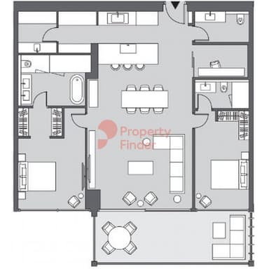 2 Bedroom Penthouse