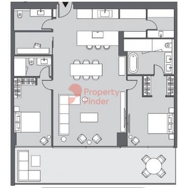 2 Bedroom Penthouse