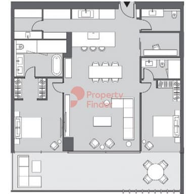 2 Bedroom Penthouse