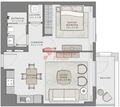 Building 2 Unit 04- 1 Bedroom Apartment