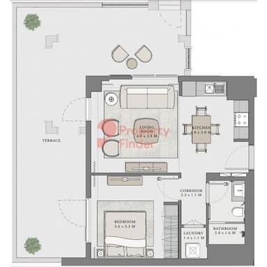 Building 2 Unit 102- 1 Bedroom Apartment