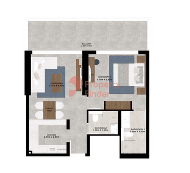 1 Bedroom Apartment