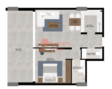 1 Bedroom Apartment