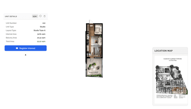 Type A | Studio Unit 102