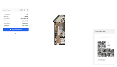 Type A | Studio Unit 707