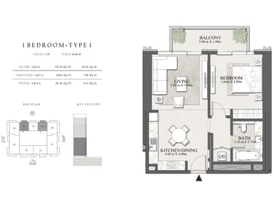 1 Bedroom Apartment