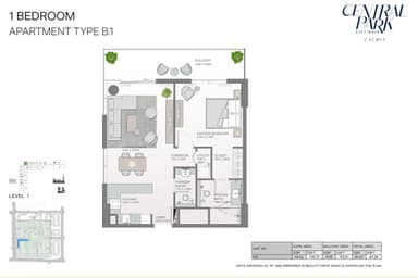 1 Bedroom Apartment