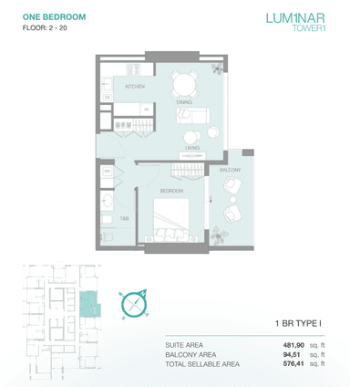 Tower 1 - Type I
