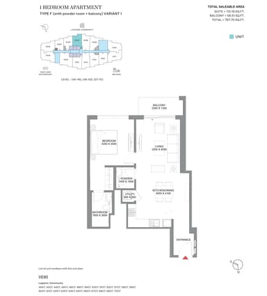 1 Bedroom Apartment