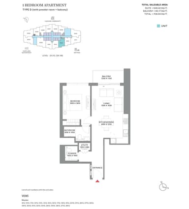 1 Bedroom Apartment