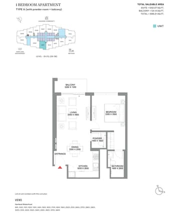 1 Bedroom Apartment