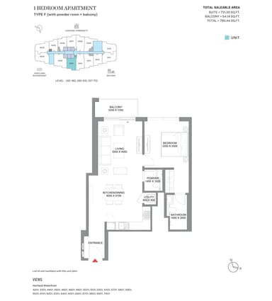 1 Bedroom Apartment