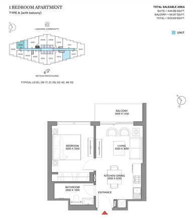 1 Bedroom Apartment