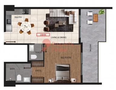 1 Bedroom Apartment
