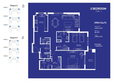 2 Bedroom Apartment