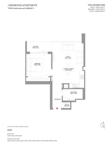 Type Q-Variant 1-Tower C-1BED