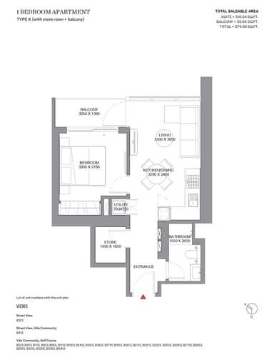 Type K-Tower B-1BED