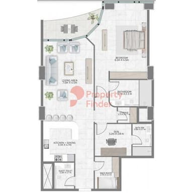 1 Bedroom Apartment