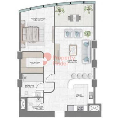 1 Bedroom Apartment