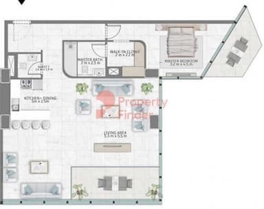 1 Bedroom Apartment