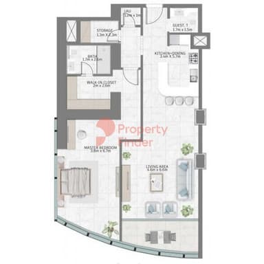 1 Bedroom Apartment