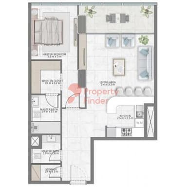1 Bedroom Apartment