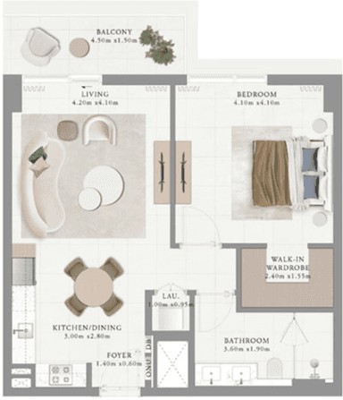 Type 5 Building 1 1bed