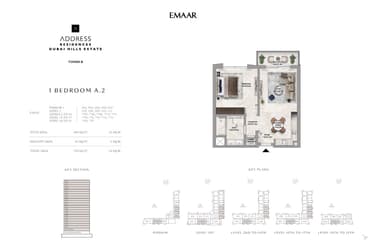 Type A2-Tower B/1BDR