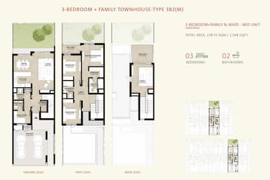 3 Bedroom Townhouse